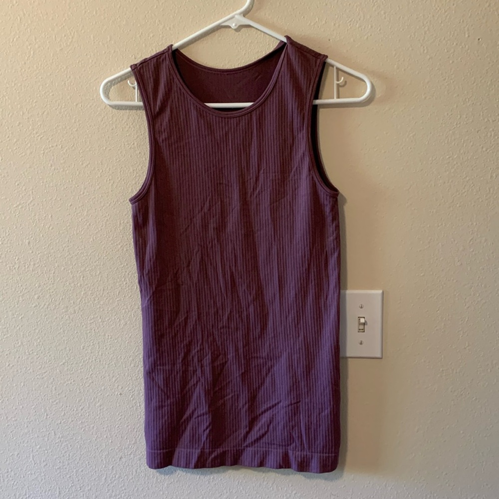 Ribbed tank top